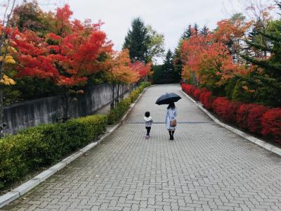 【2017・10】紅葉の旅・軽井沢『グランドエクシブ軽井沢』紅葉　軽井沢プリンスショッピングプラザ