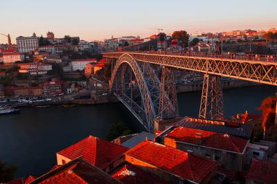 はじめてのスペイン・ポルトガルひとり旅７(ポルトの美しい夕日と朝日・帰国編)