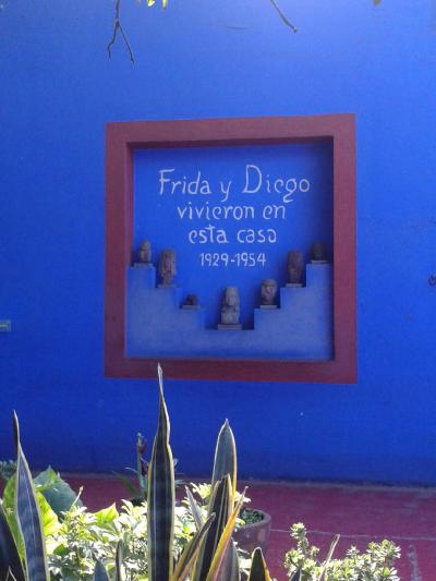 メキシコで死者の日体験とカンクン女１人旅（４）フリーダとディエゴ