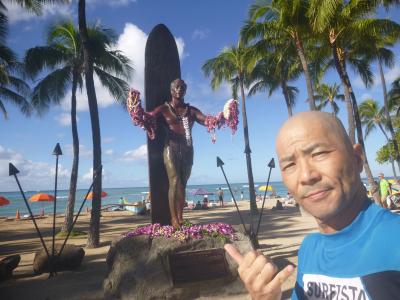 H28 お父ちゃん一人旅inHAWAII（6日目　朝からサーフィン）