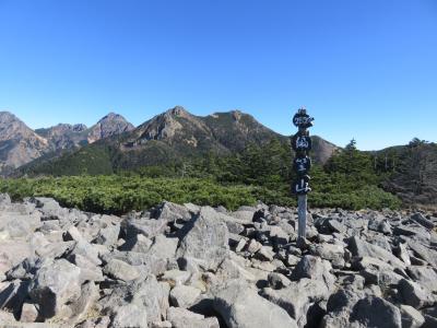 八ヶ岳　編笠山　2017年11月