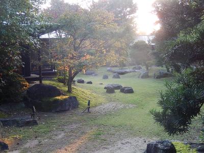 久しぶりの福岡への旅⑪ホテルパーレンス小野屋の庭園露天風呂付近の風景