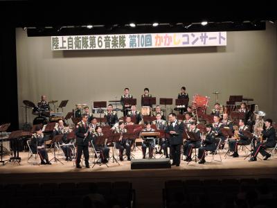 陸上自衛隊第6音楽隊第10回かかしコンサート、等々、お蔵入りにしようと思った上山の花など