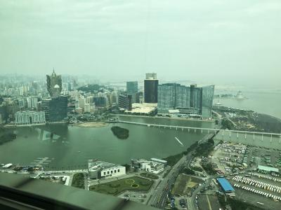 香港マカオ3泊4日・3日目 マカオへGO、タワーと料理と世界遺産と