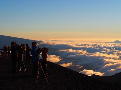 大自然を満喫！JALパックで行くハワイ島一人旅４*・゜・*マウナケア山頂 夕陽と星空観測ツアー＆JALサファイア達成*・゜・*