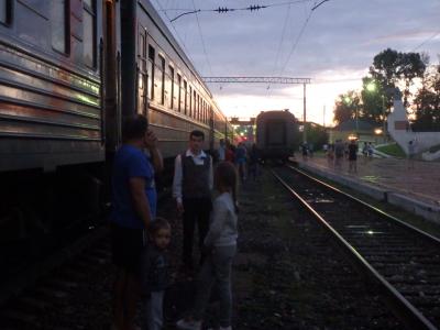 シベリア鉄道　横断