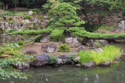 恵林寺　その②　うぐいす廊下から柳沢吉保墓所・霊廟・恵林寺庭園は国の名勝指定!