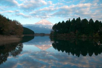 冠雪の富士山!!ではなかったが・・・