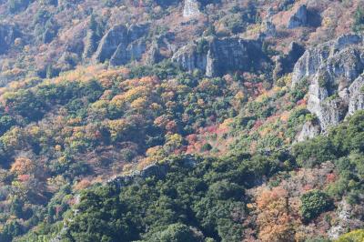 日本三大奇渓の一つ小豆島寒霞渓