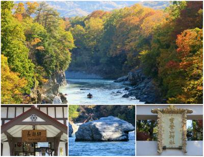 紅葉の長瀞ライン下りに！-月の石 もみじ公園/岩畳/宝登山神社