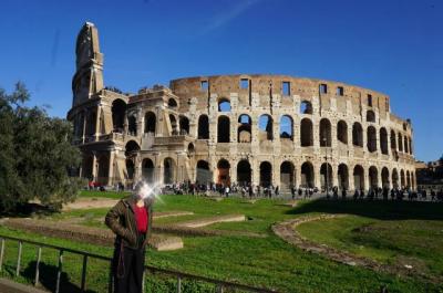 憧れのローマ観光