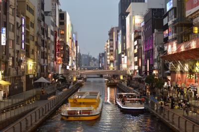 2017年　大阪方面への旅　１日目　道頓堀