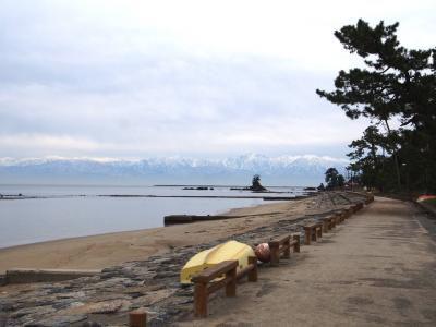 <旅鉄子☆きときと北陸編･１＞悪天候旅！海越しの立山連峰は見れるのか？ 高岡昔町