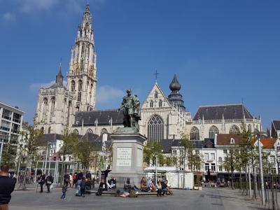 初めてのオランダ、２回目のベルギー　母娘旅♪　2017（５）ベルギー・アントウェルペン(アントワープ)、ブリュッセル