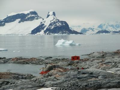 Antarctic Dream号＜空きキャビン利用＞で南極へ　　ル－メア海峡とピータ－マン島　　No5