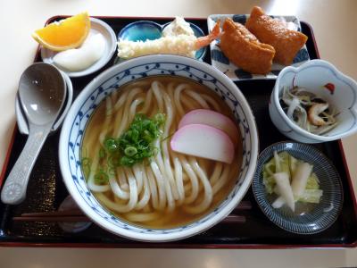 讃岐うどん福梅の昼食　三島市佐野体験農園 土造り スイカの収穫　トマトの収穫　