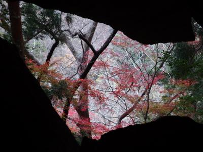 紅葉の山を訪ねて♪　奥三河岩古谷山と鳴沢の滝♪