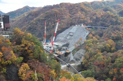 国内の最後？のダム工事を見学～八ッ場ダム建設現場～