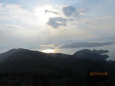 奄美の３日間（１０）高知山展望台から加計呂麻を眺める。