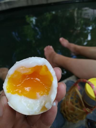 2017年 11月　チェンマイ郊外のサンカムペーン温泉でいい湯だな♪