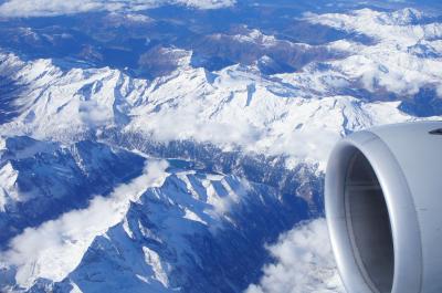 2017年秋の帰国旅行その④-日本滞在を終え、帰路の寄り道はタイ国際航空ビジネスクラスでバンコク、ミラノを経由し、鉄道でインスブルックまで