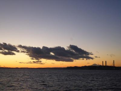 千葉の金谷から久里浜へフェリー