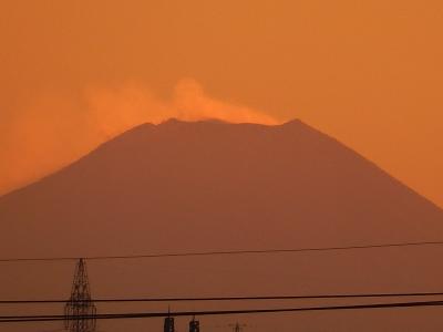 12月5日の素晴らしかった影富士