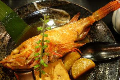 20121207 築地 小田保さん築地魚河岸店、キンキ煮付けとか