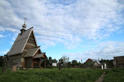 2016年ロシア黄金の環めぐりの旅【第８日目：プリョス１日目】（後編）風景画家レヴィタンが愛した町のヴォルガ河畔と木造教会がある景色