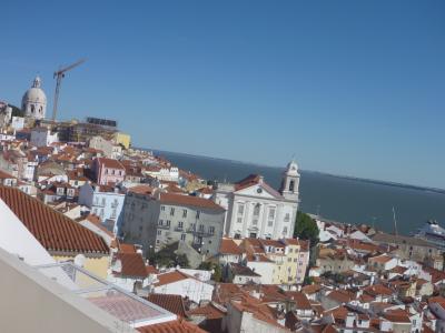 プレエコで行く、ポルトガル・北スペイン・ドイツの旅（７）リスボン観光最終日でサンジョルジェ城へ
