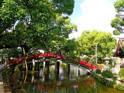 2017.9岩見沢・福岡出張3終-太宰府天満宮，九州国立博で六郷満山展，対馬展を見る