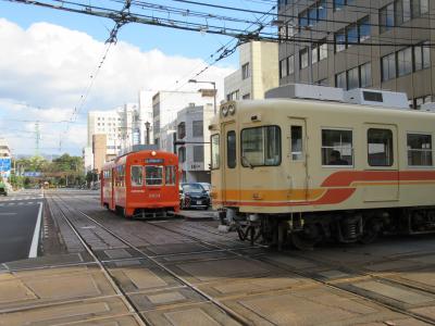 松山乗り鉄 伊予鉄 路面電車 後半