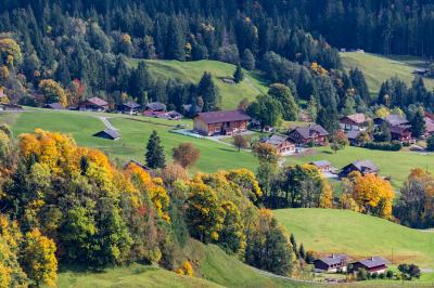 2017年 秋色のスイス（11）シーニゲプラッテとグロッセ・シャイディック～ボルトのハイキング