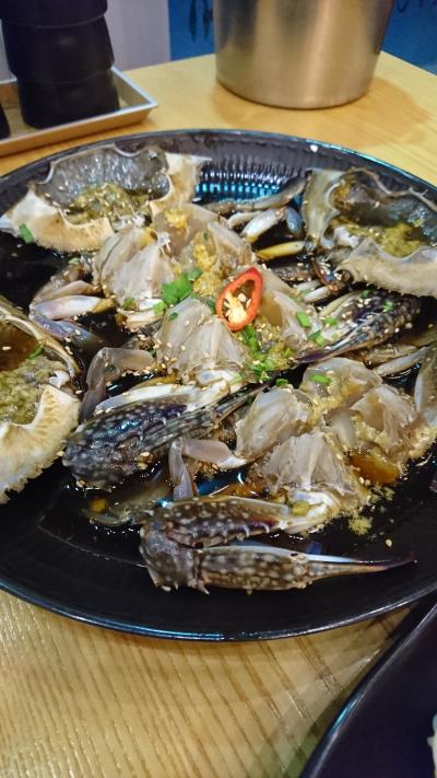 夕方着で翌朝帰国の釜山・夫と待ち合わせ