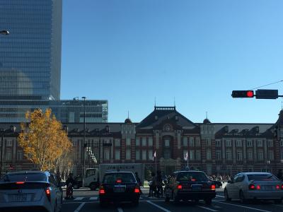 ふらっとドライブ ♪ 東京駅と帝国ホテル クリスマスランチ☆彡