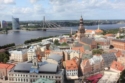 ラトビア旅行記　リガ街歩き　すみからすみまで　