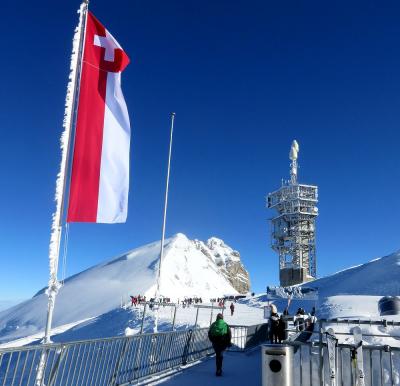 団塊夫婦のヨーロッパ冬の旅(2017ハイライト）ースキー始めはティトリス山麓のエンゲルベルグ