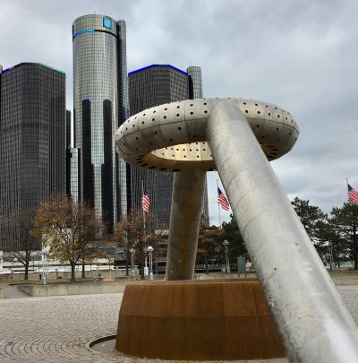 デトロイトの街歩き～2017年11月