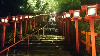 京都・貴船神社へ：滞在時間より移動時間の方が長かった・・・