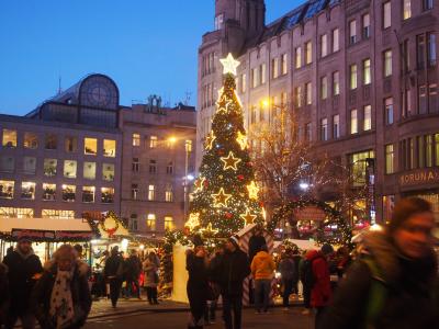 2017、12月、チェコを少し巡って ①クリスマスを待つ街