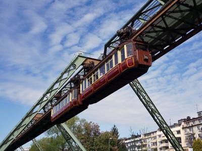 現役最古のモノレール ヴッパータール空中鉄道