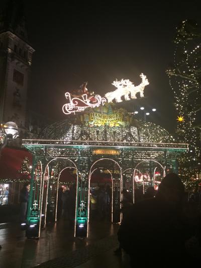 ドイツ・ハンブルクでクリスマスマーケットを満喫する１泊２日の旅①
