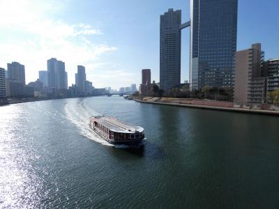 東京ウオーターフロント・隅田川を浅草から勝鬨橋まで歩く