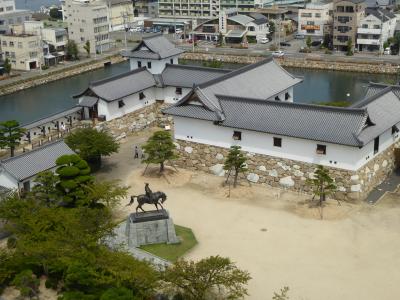 初秋の愛媛旅行♪　Vol41(第3日)　☆今治：「今治城」城内からのパノラマ♪