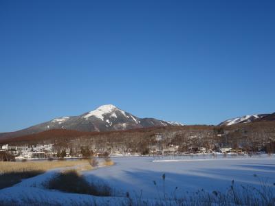 2017年3月　白樺湖畔で春の雪遊び