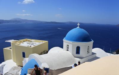 アドリア海・エーゲ海クルーズ（その3）ギリシャ・サントリーニ