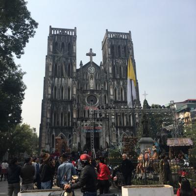 ベトナム ハノイ 1〜2日目 2017.12.24〜25