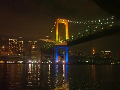 はとバスでクリスマスイブのサンセットクルーズとスカイツリー