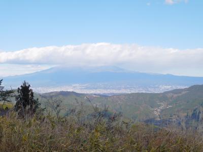 青春18キップで･････富士山が正面に見える山へ　　　浜 石 岳　(707m) 