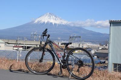 自転車でGO！ 2017.12.28 =富士山女子駅伝コースを走りました=